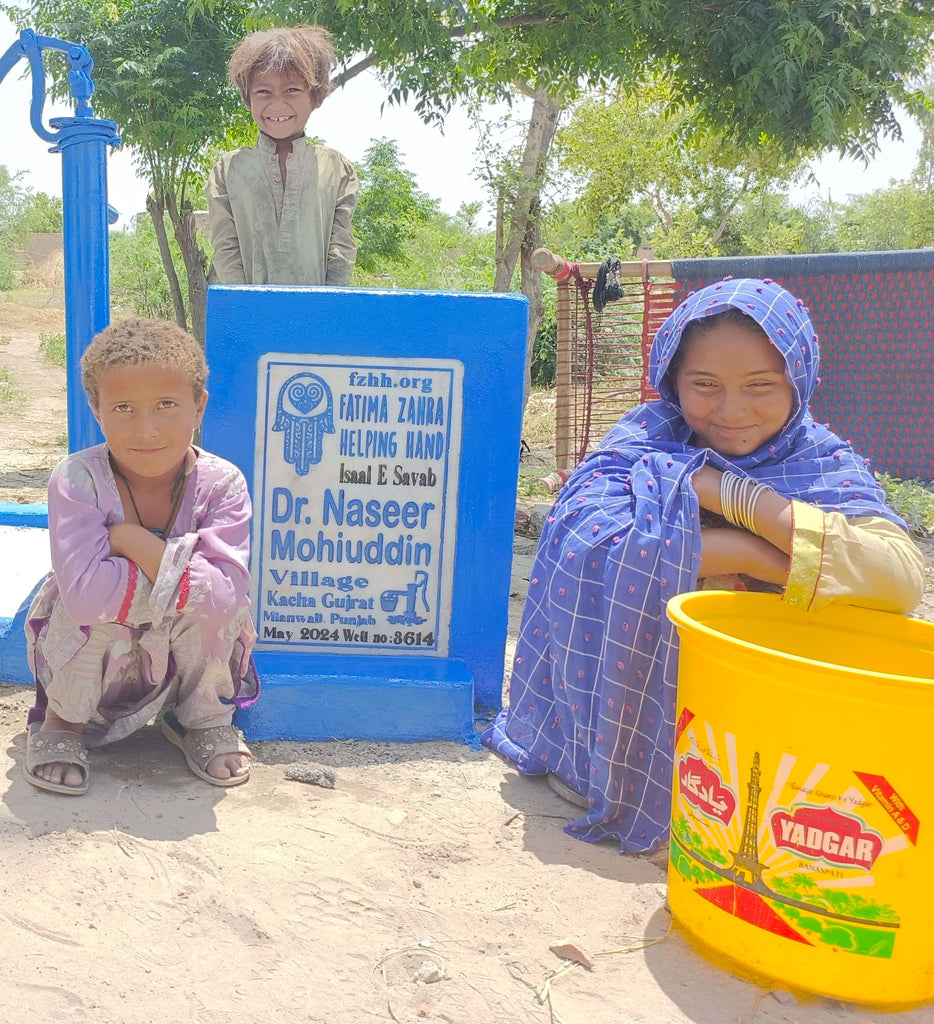 Punjab, Pakistan – Dr.Naseer Mohiuddin – FZHH Water Well# 3614