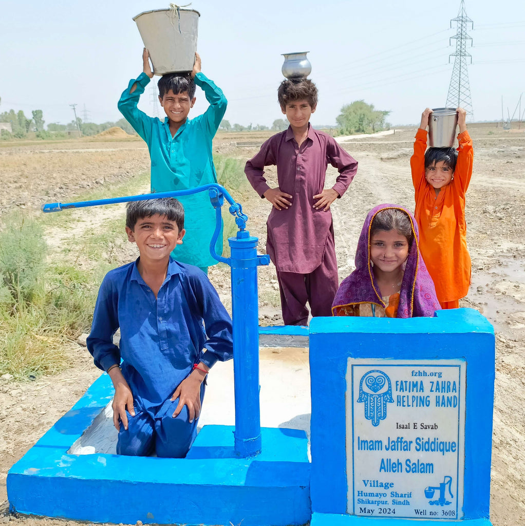 Sindh, Pakistan – Imam Jaffar Siddiqui Alleh Salam – FZHH Water Well# 3608