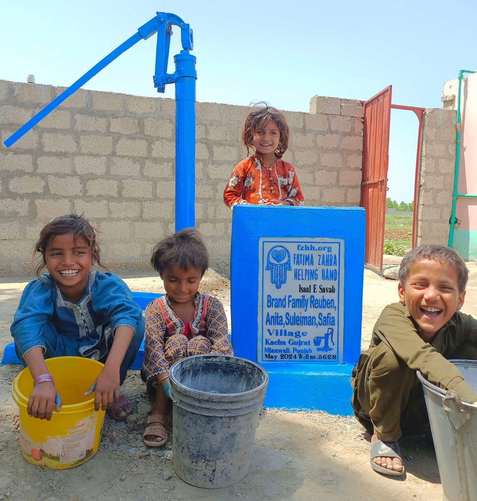 Punjab, Pakistan – Brand Family Reuben, Anita, Suleiman, Safia – FZHH Water Well# 3628