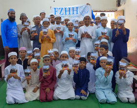 Hyderabad, India - Participating in Mobile Food Rescue Program & Orphan Support Program by Distributing 218+ Snack Packs with Juices to Beloved Orphans, Madrasa Students, Homeless & Less Privileged Children