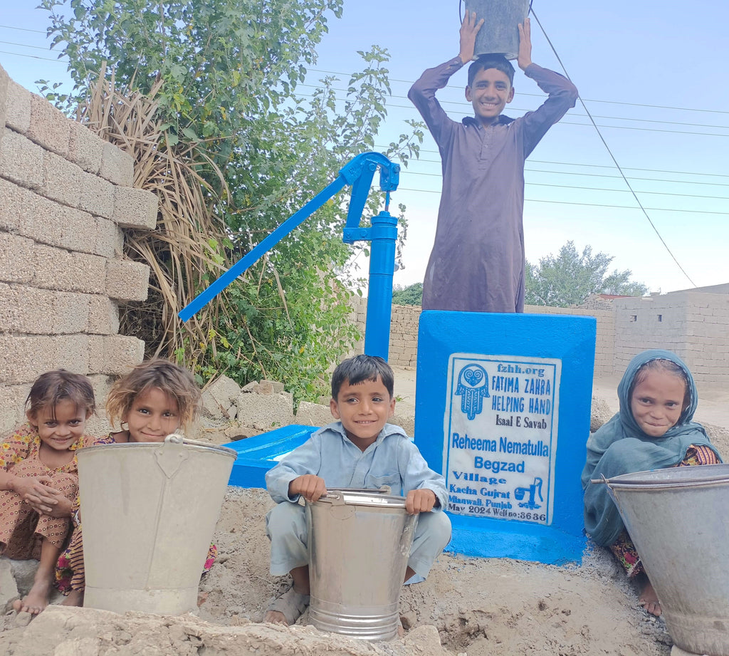 Punjab, Pakistan – Reheema Nematulla Bagzad – FZHH Water Well# 3636