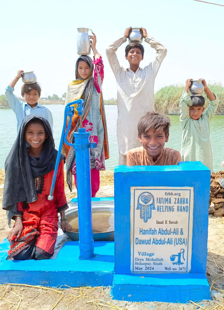 Sindh, Pakistan – Hanifah Abdul-Ali & Dawud Abdul-Ali (USA) – FZHH Water Well# 3673