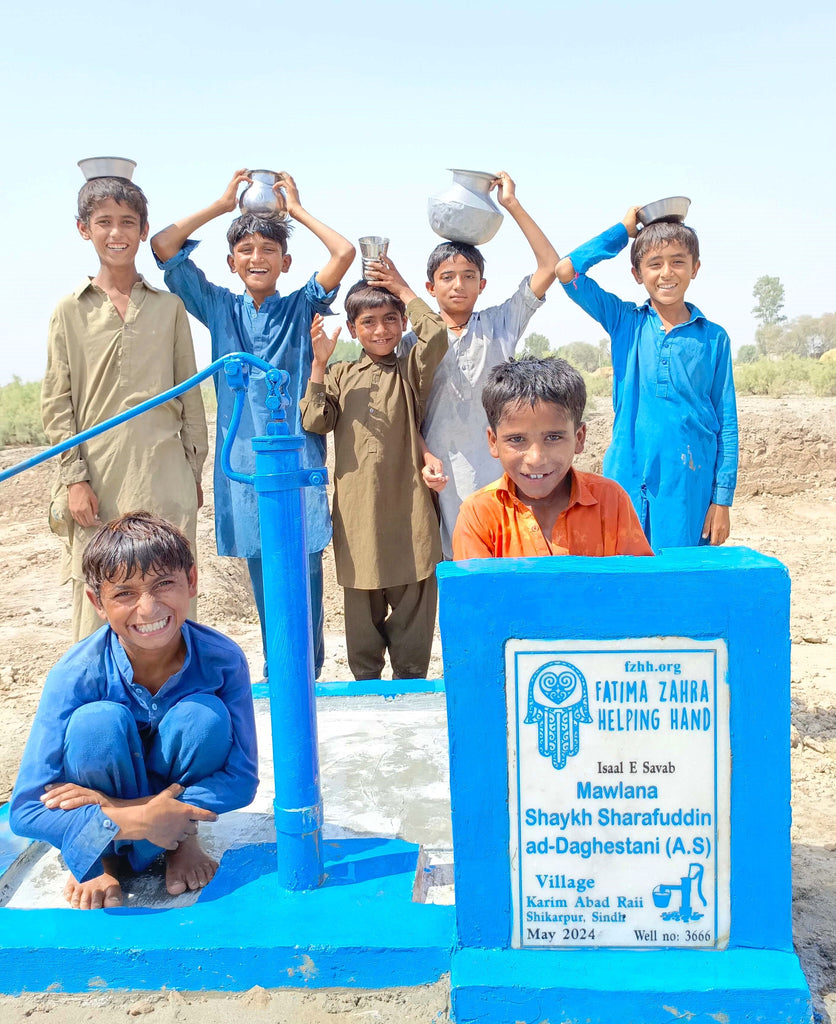 Sindh, Pakistan – Mawlana Shaykh Sharafuddin ad-Daghestani (A.S) – FZHH Water Well# 3666