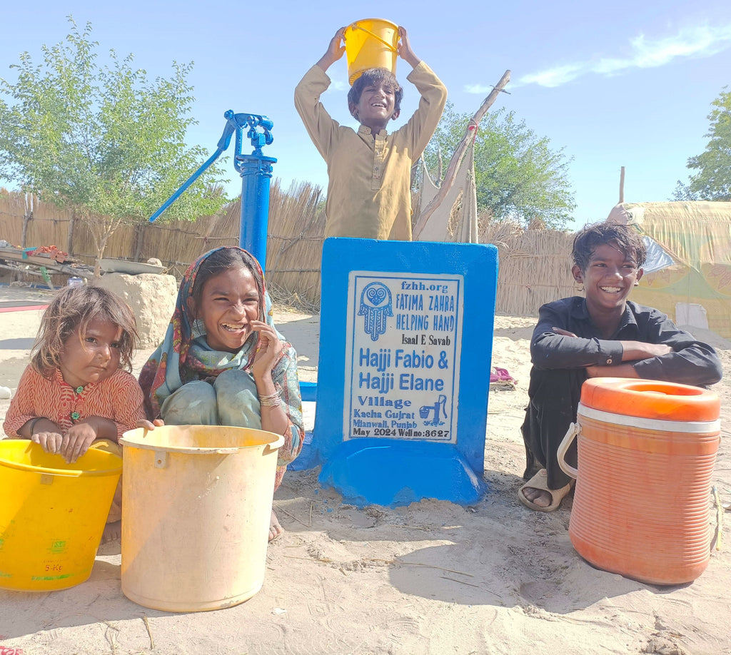 Punjab, Pakistan – Hajji Fabio & Hajja Elane – FZHH Water Well# 3627
