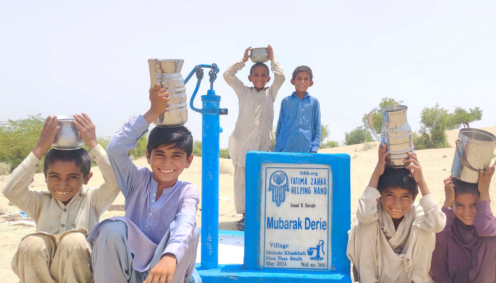 Sindh, Pakistan – Mubarak Derie – FZHH Water Well# 3681