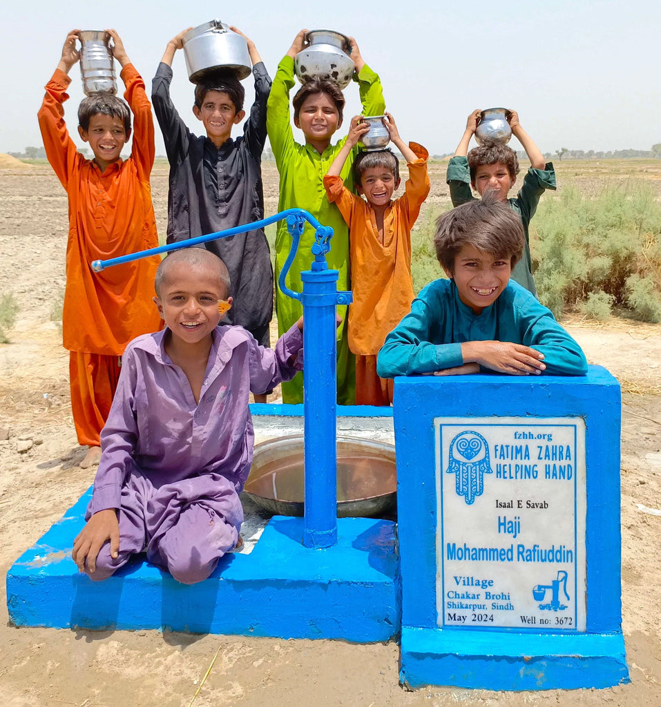 Sindh, Pakistan – Haji Mohammed Rafiuddin – FZHH Water Well# 3672