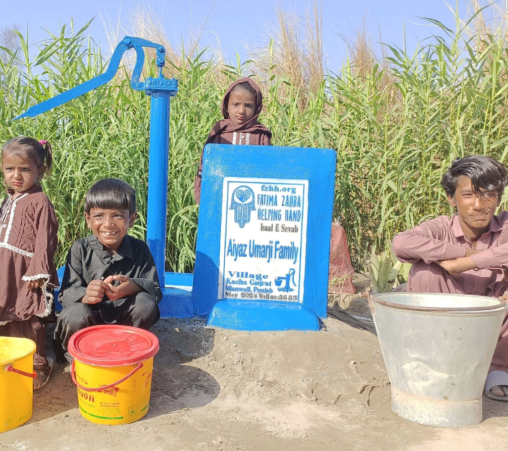 Punjab, Pakistan – Aiyaz Umariji Family – FZHH Water Well# 3635