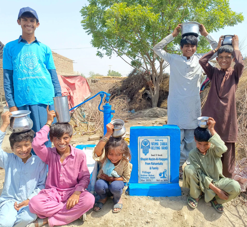 Sindh, Pakistan – Shaykh Nazim-Al-Haqqani From Rahamtulla & Family – FZHH Water Well# 3676