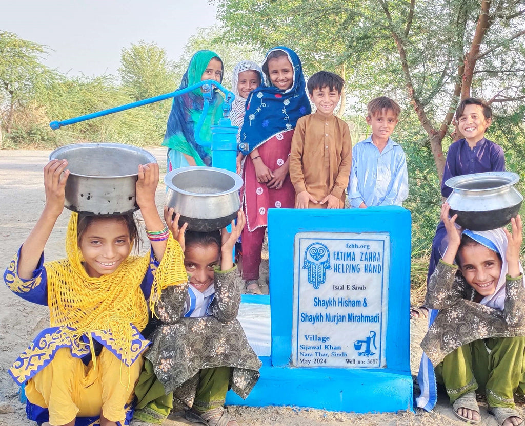 Sindh, Pakistan – Shaykh Hisham & Shaykh Nurjan Mirahmadi – FZHH Water Well# 3687