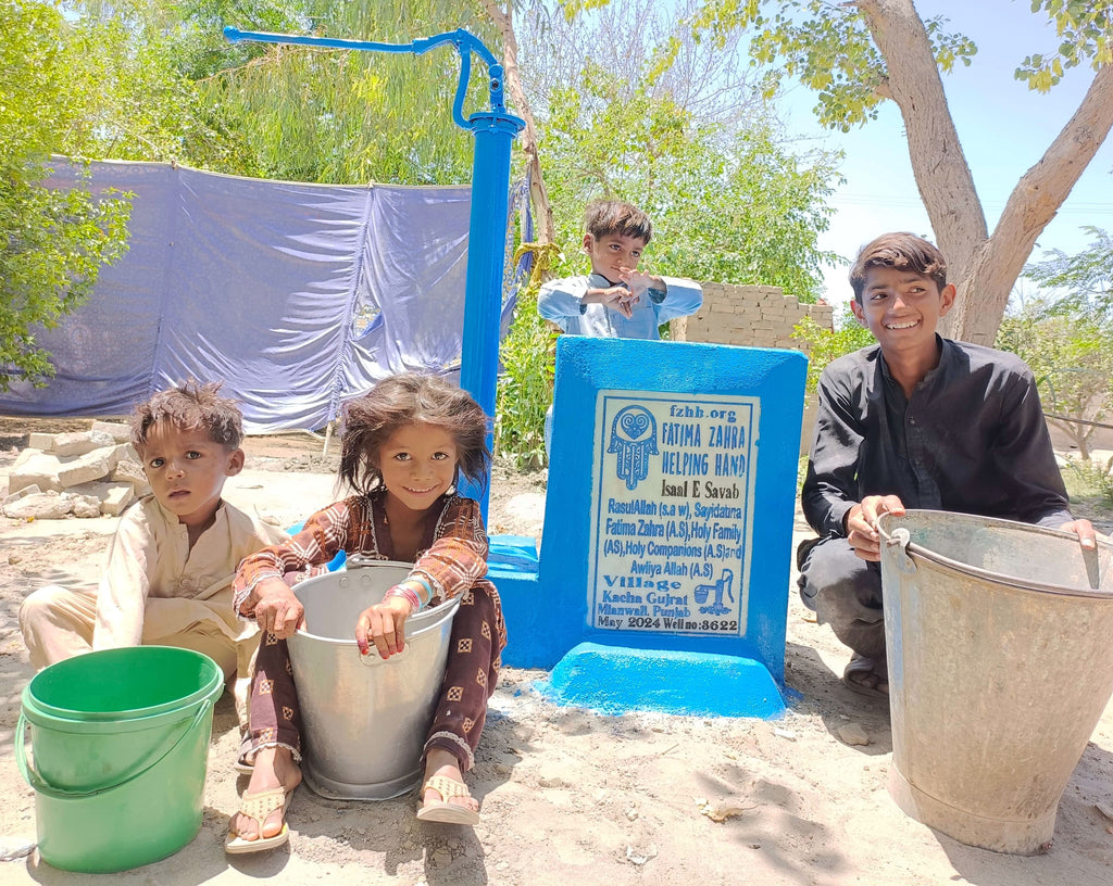 Punjab, Pakistan – RasulAllah (s.a.w) , Sayidatina Fatima Zahra (A.S), and Awliya Allah (A.S) – FZHH Water Well# 3622