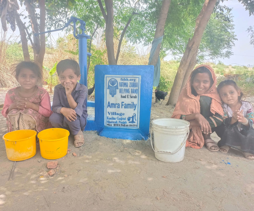 Punjab, Pakistan – Amra Family – FZHH Water Well# 3650