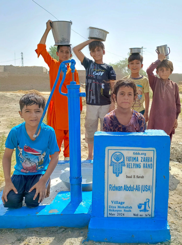 Sindh, Pakistan – Ridwan Abdul-Ali (USA) – FZHH Water Well# 3674