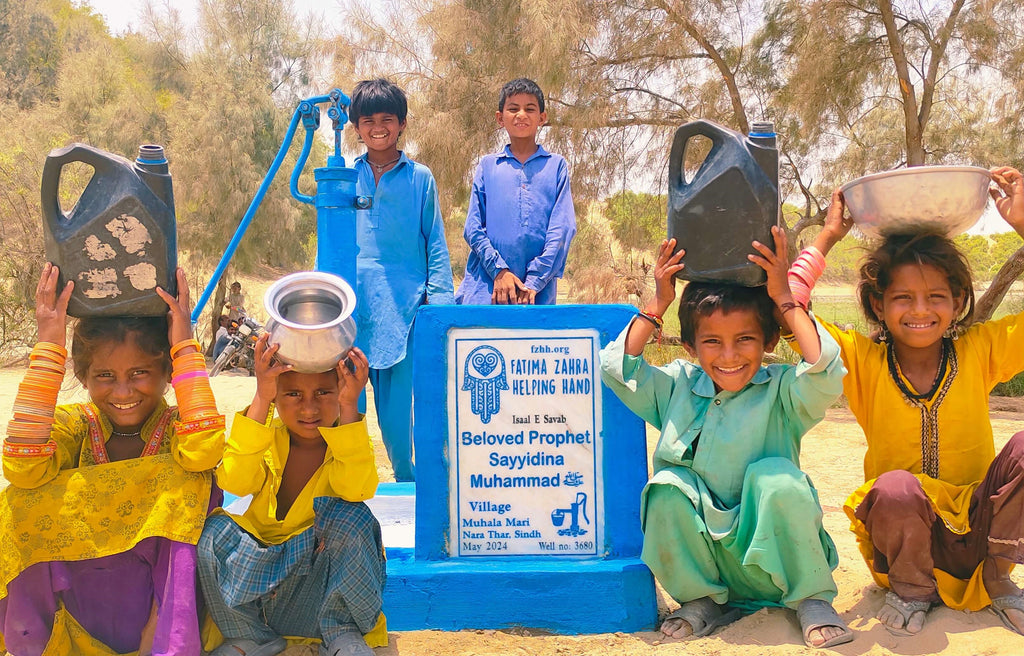 Sindh, Pakistan – Beloved Prophet Sayyidina Muhammad SAW – FZHH Water Well# 3680