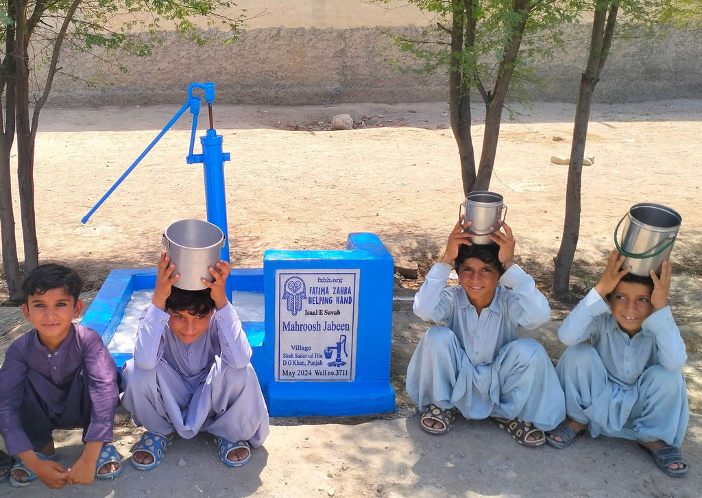 Punjab, Pakistan – Mahroosh Jabeen – FZHH Water Well# 3711