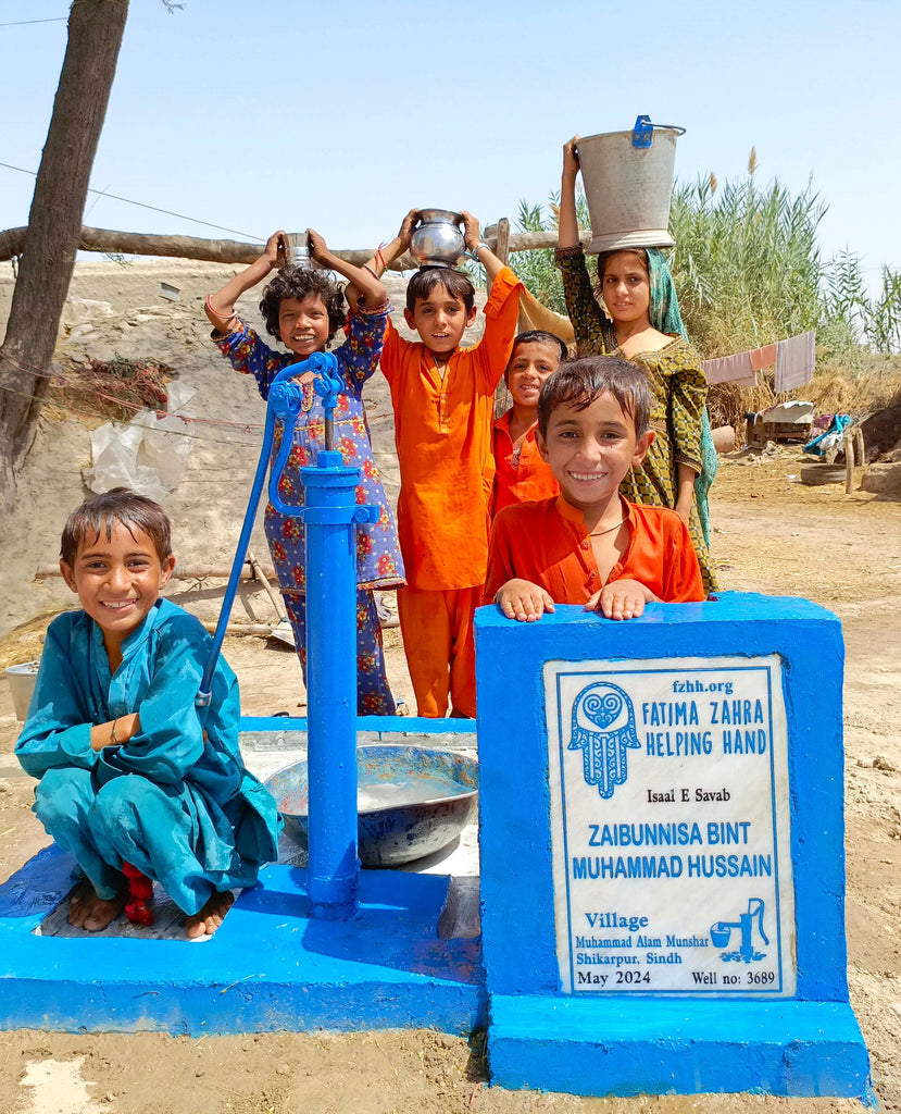 Sindh, Pakistan – ZAIBUNNISA BINT MUHAMMAD HUSSAIN – FZHH Water Well# 3689