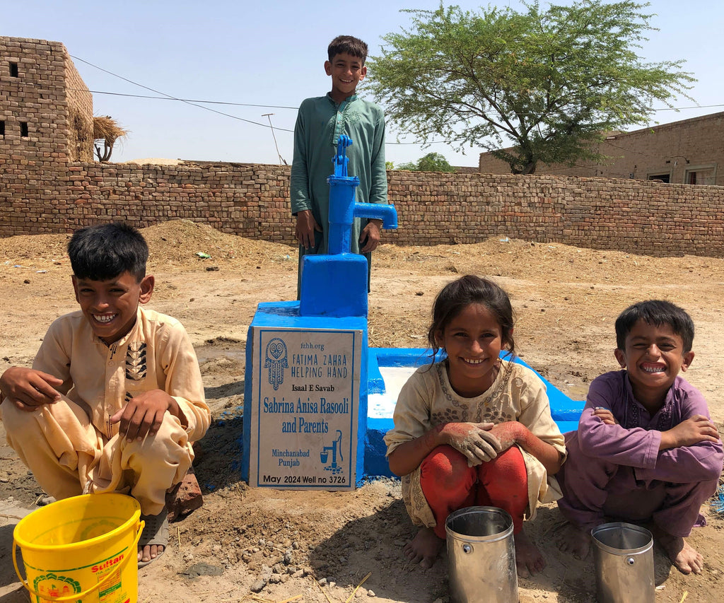 Punjab, Pakistan – Sabrina Anisa Rasooli and Parents – FZHH Water Well# 3726