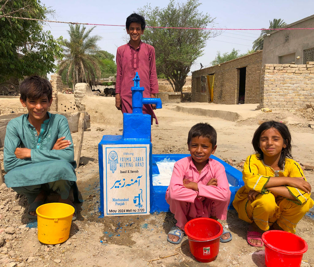 Punjab, Pakistan – آمنہ زبیر – FZHH Water Well# 3720