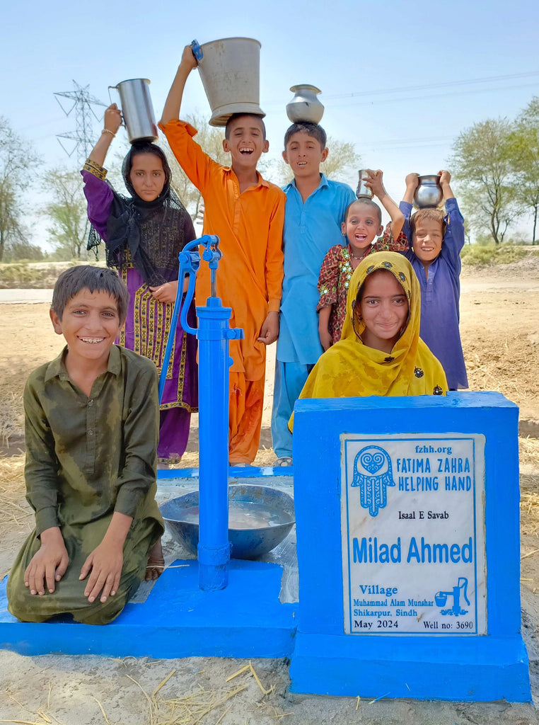 Sindh, Pakistan – Milad Ahmed – FZHH Water Well# 3690