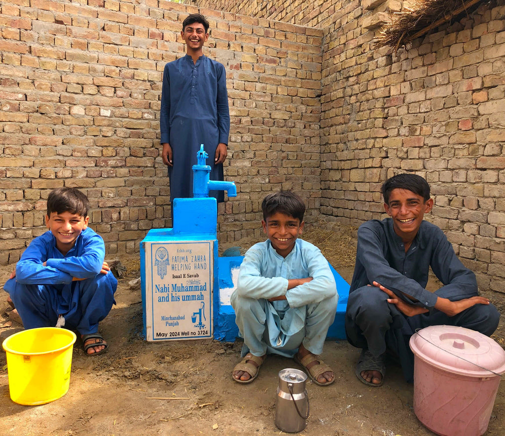 Punjab, Pakistan – Nabi Muhammad ﷺ and his ummah – FZHH Water Well# 3724