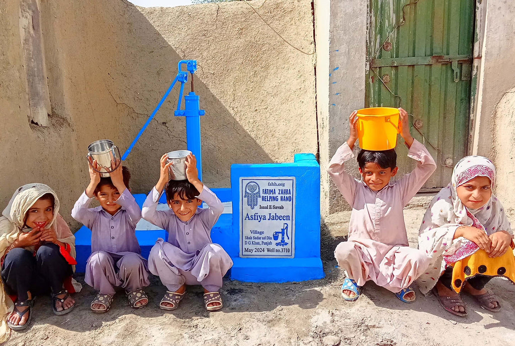 Punjab, Pakistan – Asfiya Jabeen – FZHH Water Well# 3710