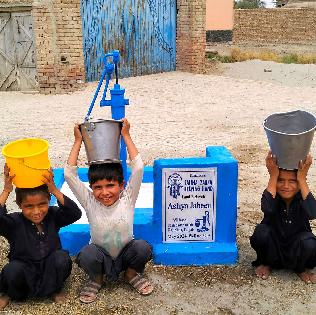 Punjab, Pakistan – Asfiya Jabeen – FZHH Water Well# 3708