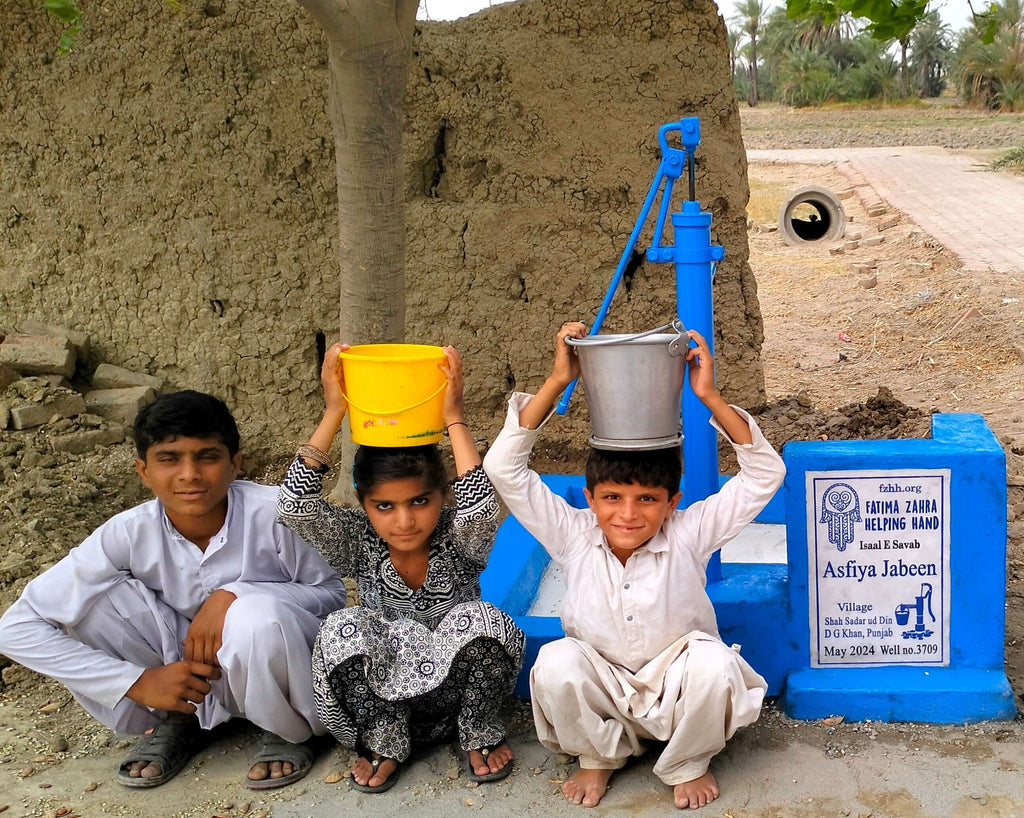 Punjab, Pakistan – Asfiya Jabeen – FZHH Water Well# 3709