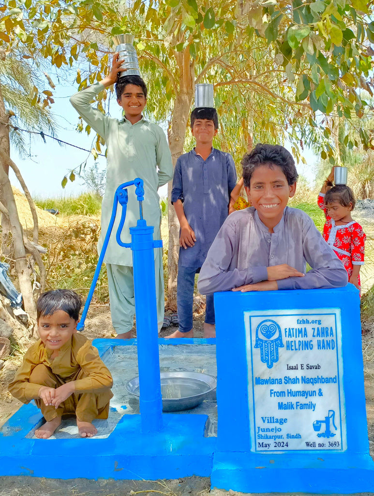 Sindh, Pakistan – Mawlana Shah Naqshband From Humayun & Malik Family – FZHH Water Well# 3693