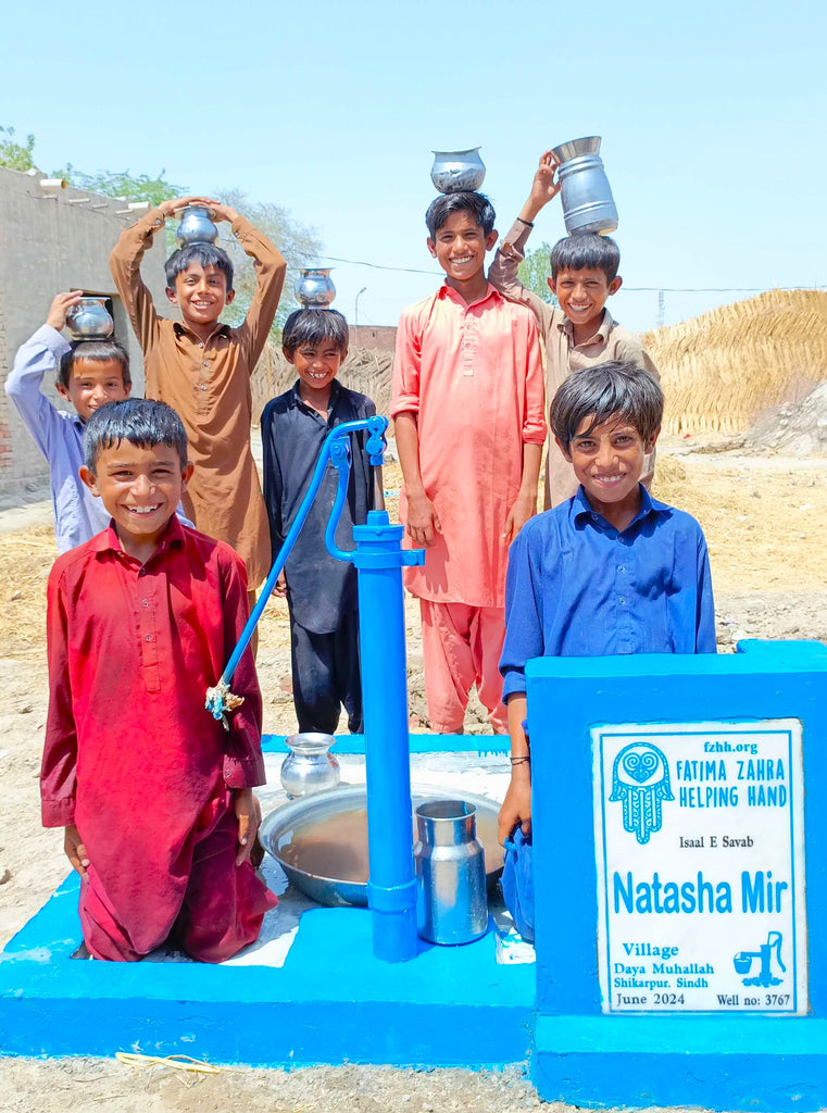 Sindh, Pakistan – Natasha Mir – FZHH Water Well# 3767