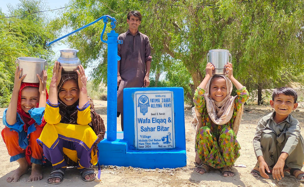 Sindh, Pakistan – Wafa Elqaq & Sahar Bitar – FZHH Water Well# 3774