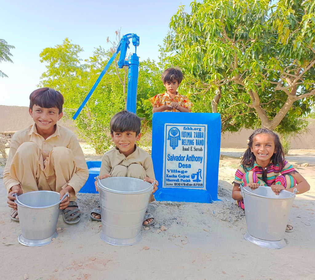 Punjab, Pakistan – Salvador Anthony Desa – FZHH Water Well# 3738