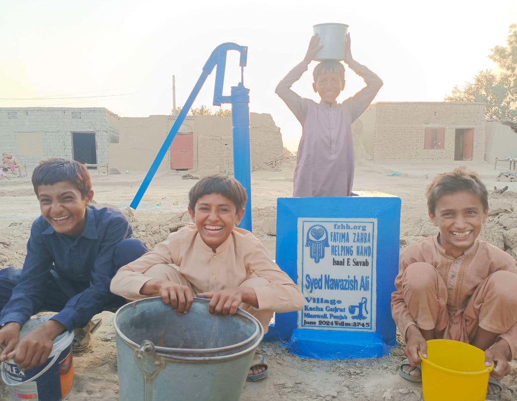 Punjab, Pakistan – Syed Nawazish Ali – FZHH Water Well# 3745