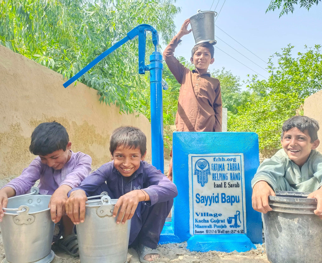 Punjab, Pakistan – Sayyid Bapu – FZHH Water Well# 3742