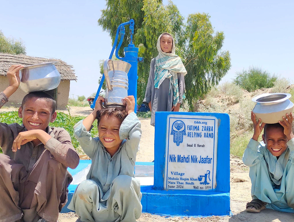 Sindh, Pakistan – Nik Mahdi Nik Jafaar – FZHH Water Well# 3777