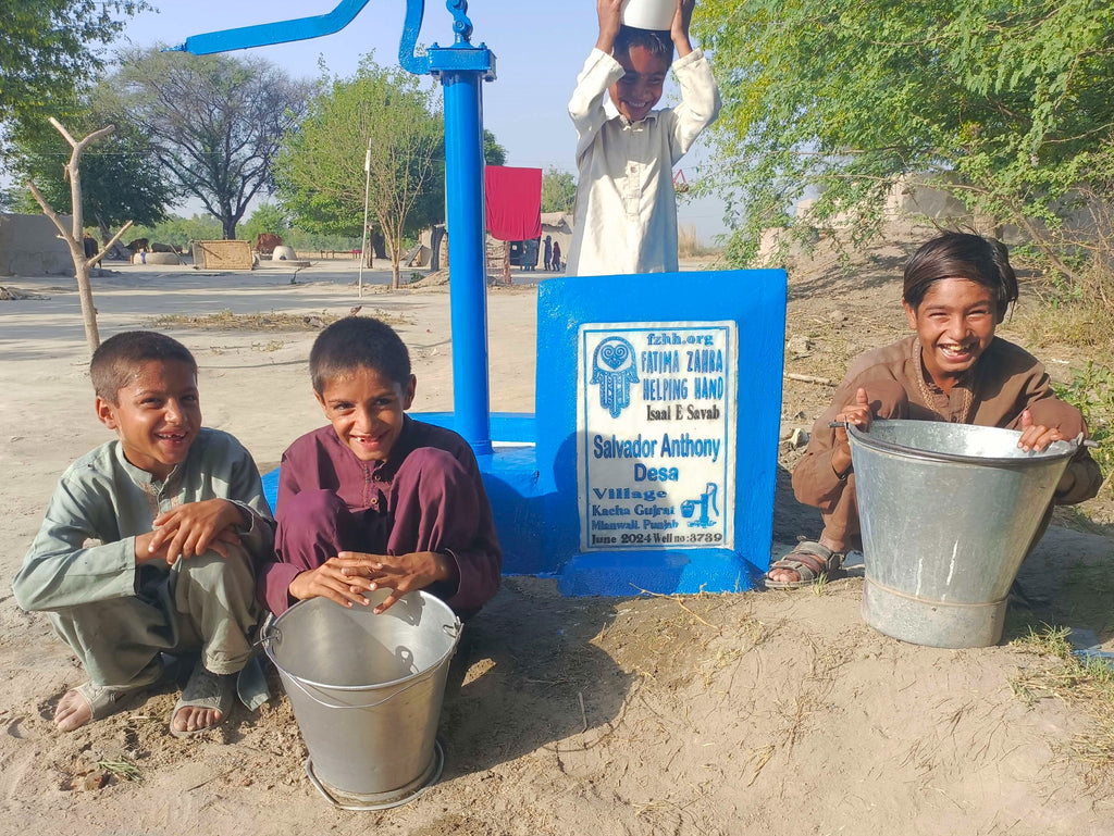Punjab, Pakistan – Salvador Anthony Desa – FZHH Water Well# 3739