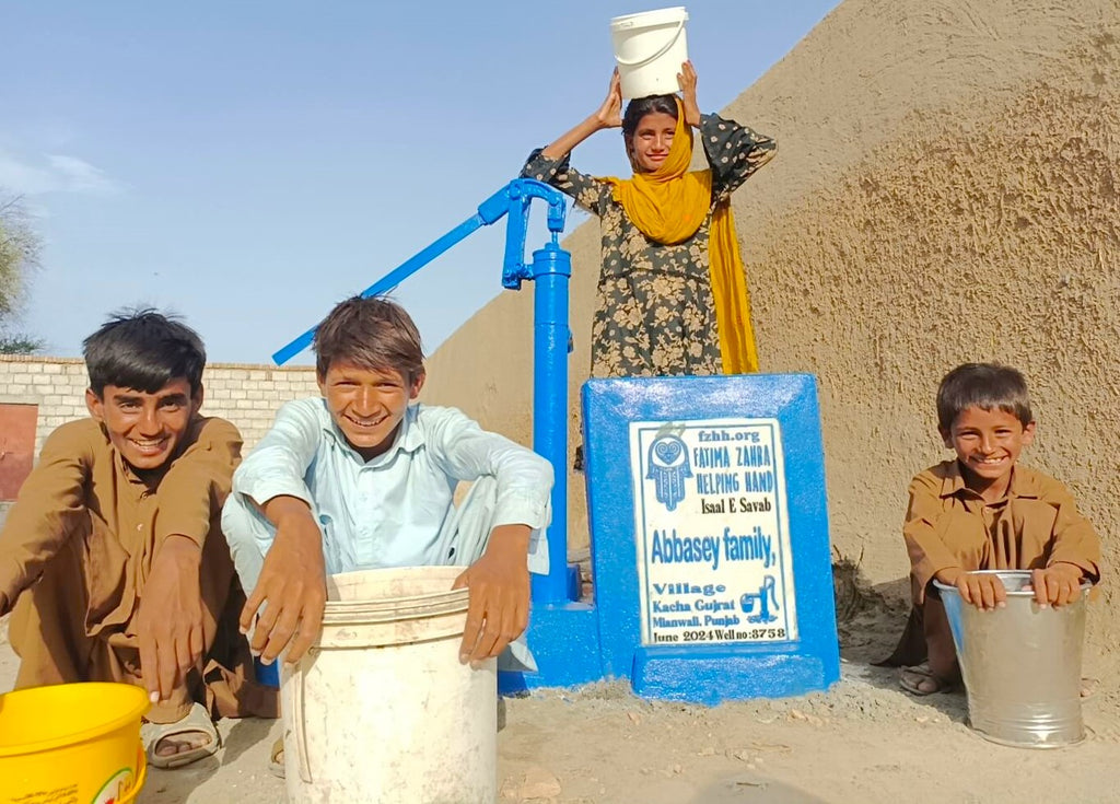 Punjab, Pakistan – Abbasey Family – FZHH Water Well# 3758