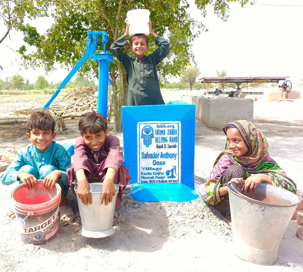 Punjab, Pakistan – Salvador Anthony Desa – FZHH Water Well# 3740