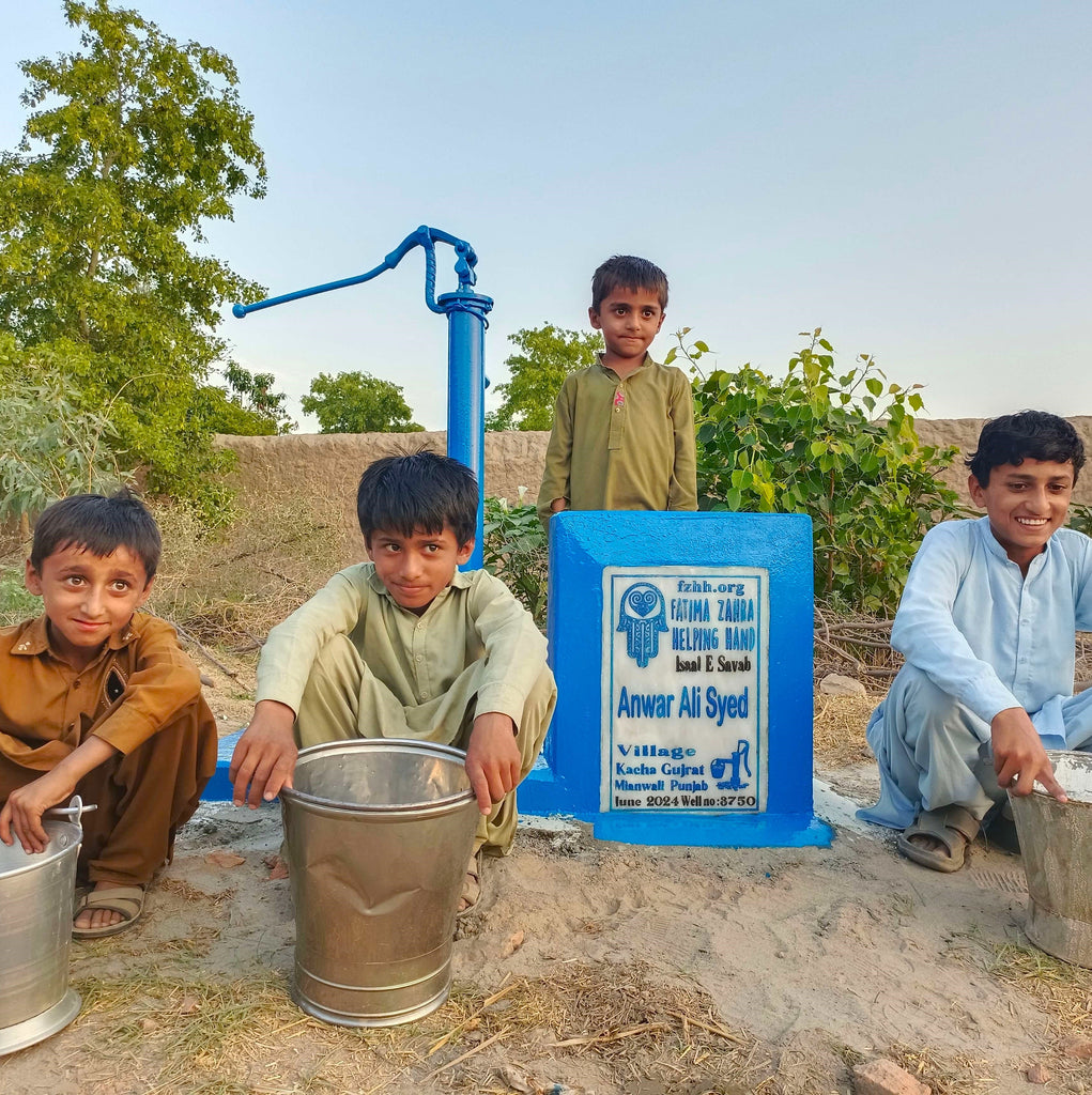 Punjab, Pakistan – Anwar Ali Syed – FZHH Water Well# 3750