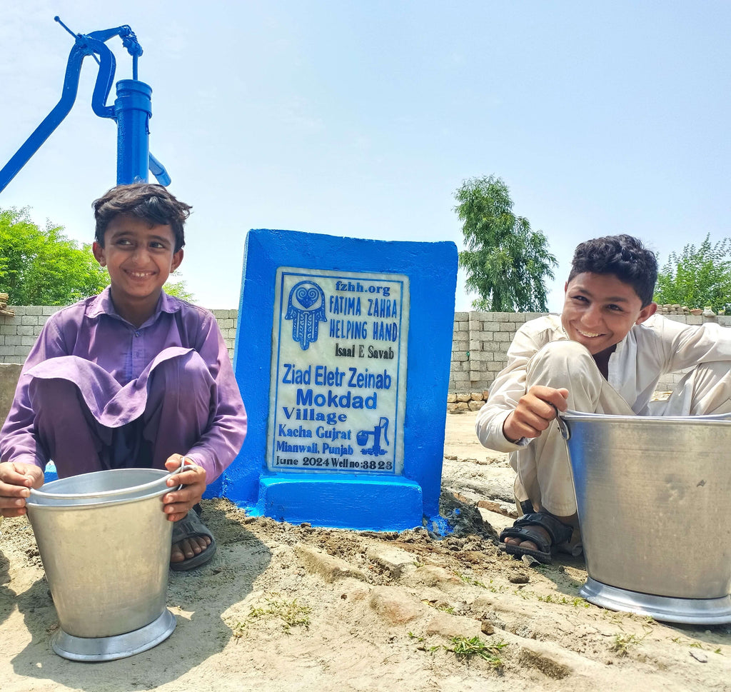 Punjab, Pakistan – Zaid Eletr Zainab Mokdod – FZHH Water Well# 3823