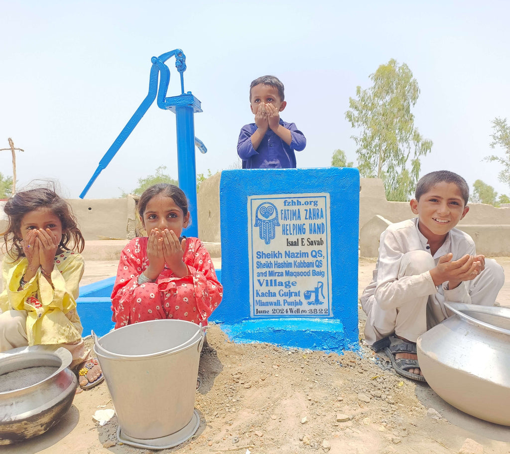 Punjab, Pakistan – Sheikh Nazim QS, Sheikh Hashim Kabbani QS and Mirza Maqsood Baig – FZHH Water Well# 3822