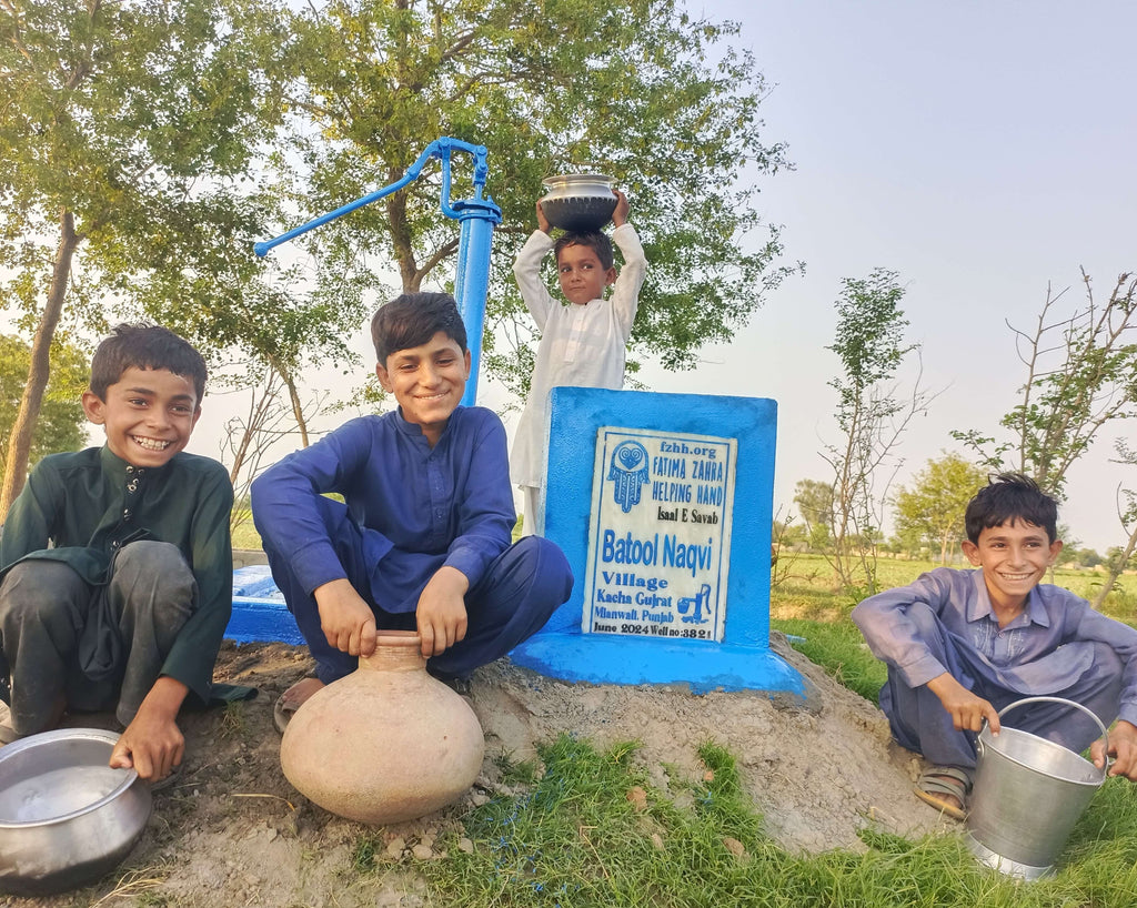 Punjab, Pakistan – Batool Naqvi – FZHH Water Well# 3821