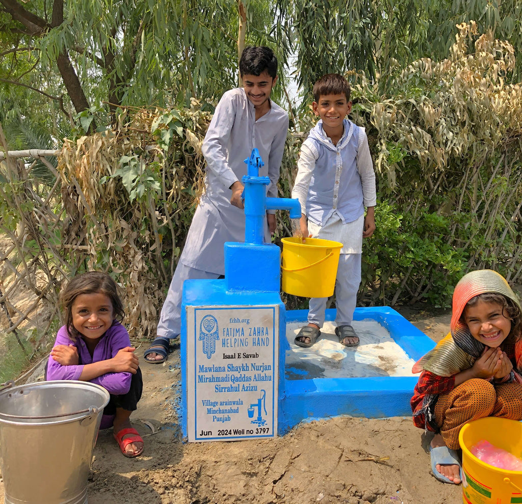 Punjab, Pakistan – Mawlana Shaykh Nurjan Mirahmadi Qaddas Allahu Sirrahul Azizu – FZHH Water Well# 3797