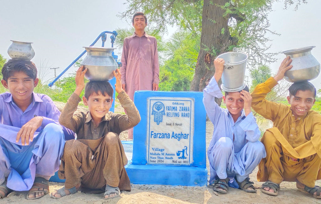 Sindh, Pakistan – Farzana Asghar – FZHH Water Well# 3853