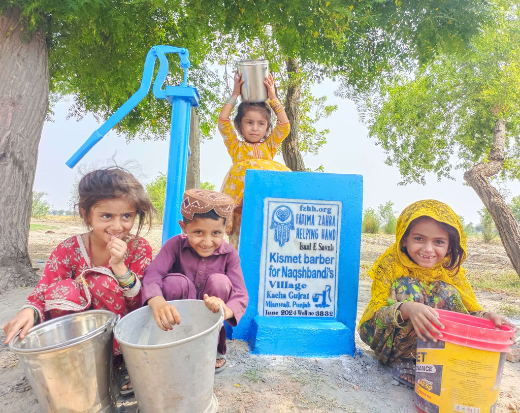 Punjab, Pakistan – Kismet Barber for Naqshbandi's – FZHH Water Well# 3832