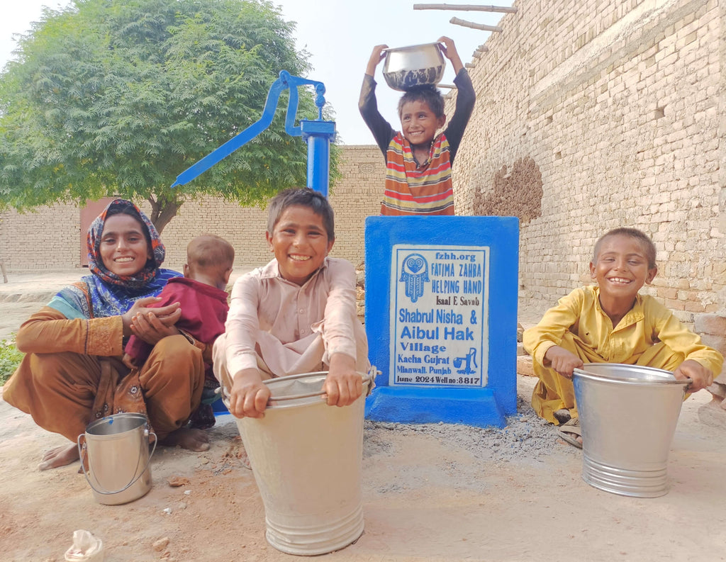 Punjab, Pakistan – Shabrul Nisha & Aibul Hak – FZHH Water Well# 3817