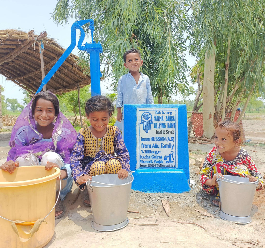 Punjab, Pakistan – Imam HUSSAIN (A.S) from Aliu Family – FZHH Water Well# 3834