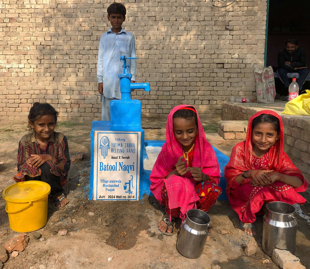 Punjab, Pakistan – Batool Naqvi – FZHH Water Well# 3814