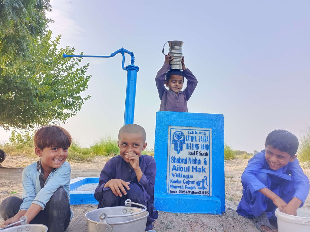 Punjab, Pakistan – Shabrul Nisha & Aibul Hak – FZHH Water Well# 3815