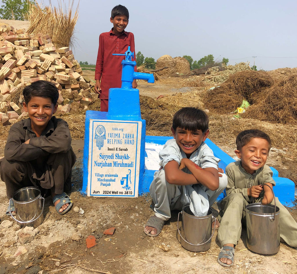 Punjab, Pakistan – Sayyedi Shaykh- Nurjahan Mirahmadi – FZHH Water Well# 3810