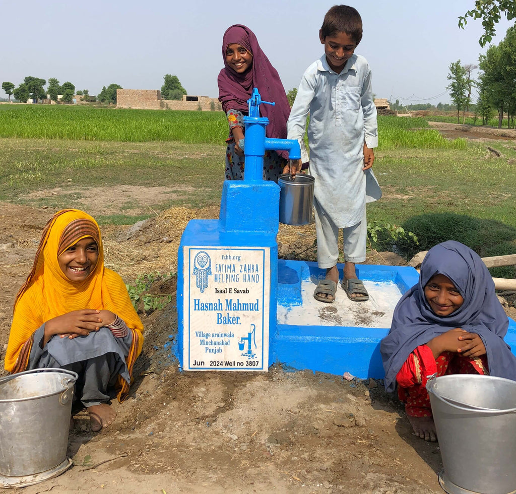 Punjab, Pakistan – Hasnah Mahmud Baker – FZHH Water Well# 3807