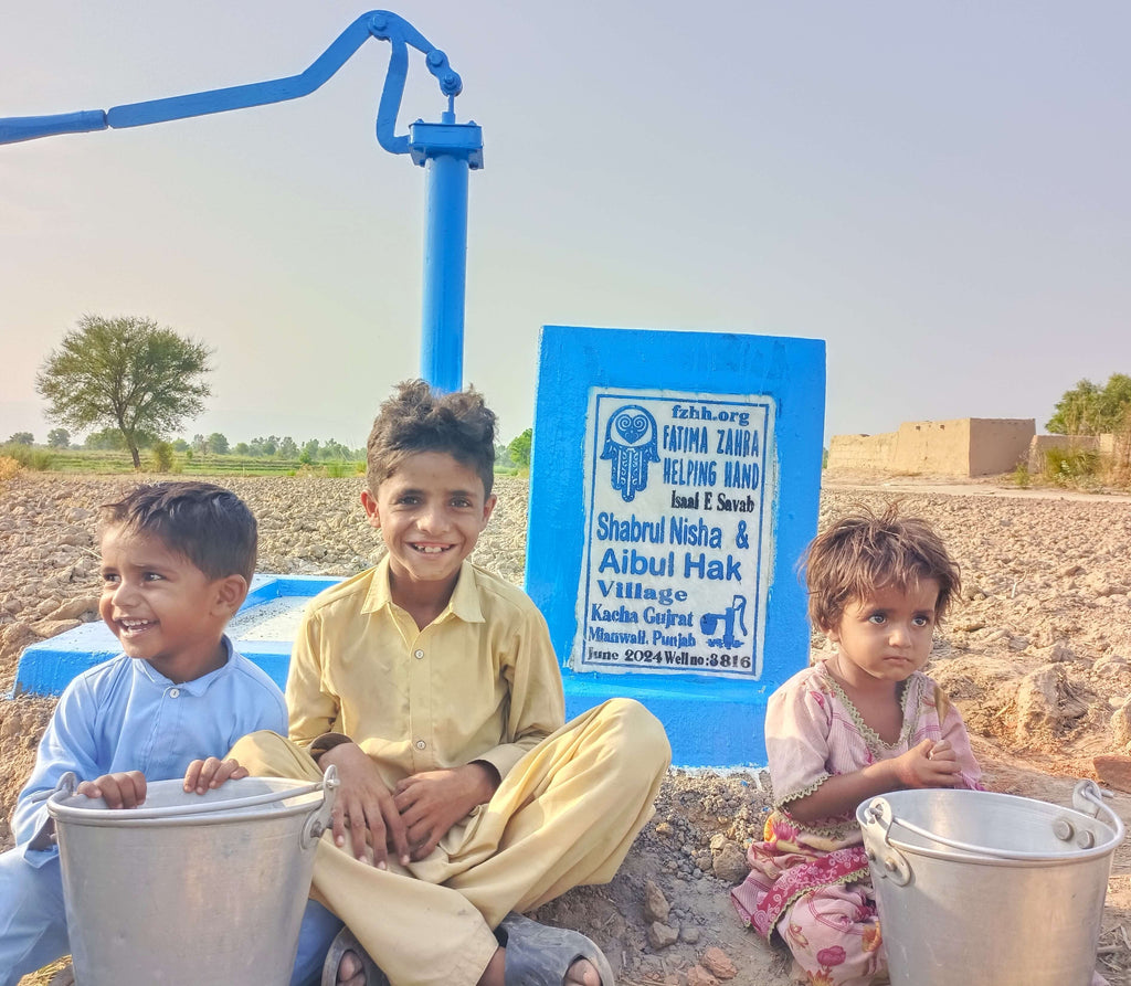 Punjab, Pakistan – Shabrul Nisha & Aibul Hak – FZHH Water Well# 3816